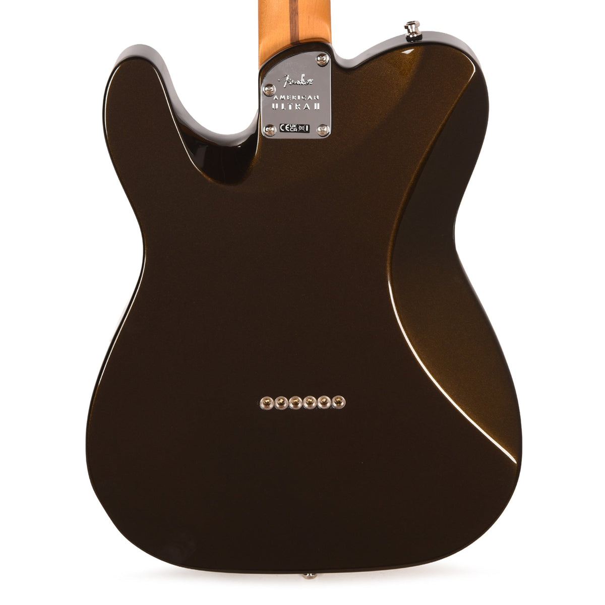 Fender American Ultra II Telecaster Texas Tea - View 3 | MusicMarket