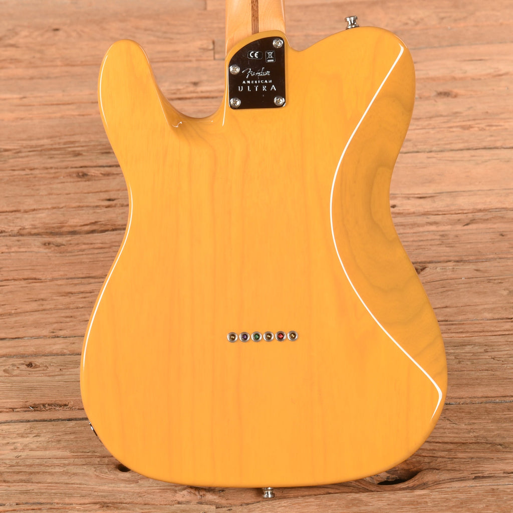 Fender American Ultra Telecaster Butterscotch Blonde 2019 - View 3 | MusicMarket