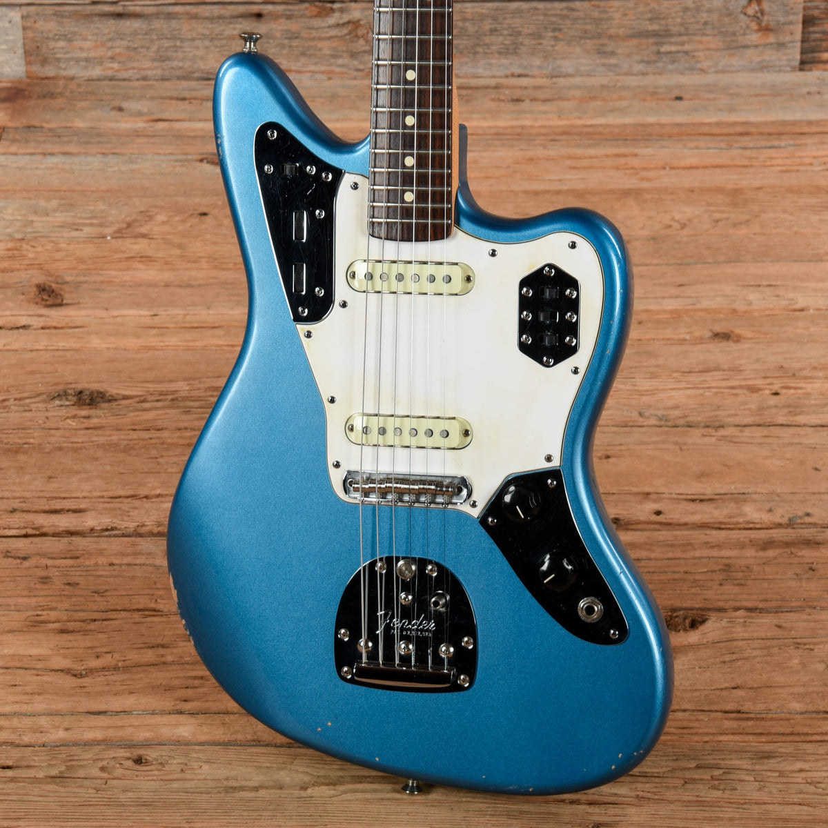 Fender American Vintage '62 Jaguar Lake Placid Blue Refin 2005 - View 2 | MusicMarket