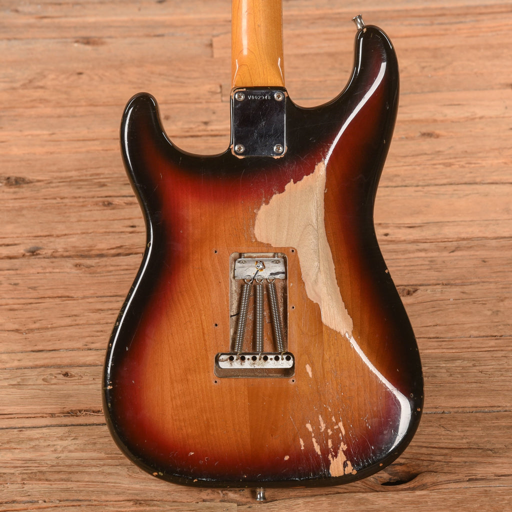 Fender American Vintage '62 Stratocaster Sunburst 1982 - View 3 | MusicMarket