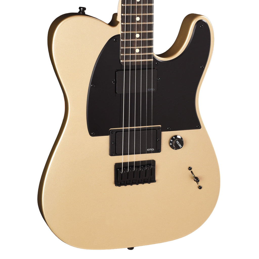 Fender Artist Series Jim Root Telecaster Shoreline Gold w/Black Tweed - MusicMarket