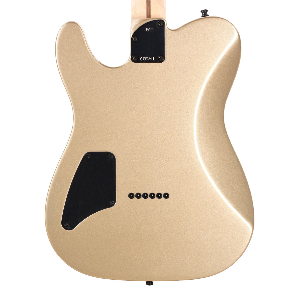 Fender Artist Series Jim Root Telecaster Shoreline Gold w/Black Tweed - View 3 | MusicMarket