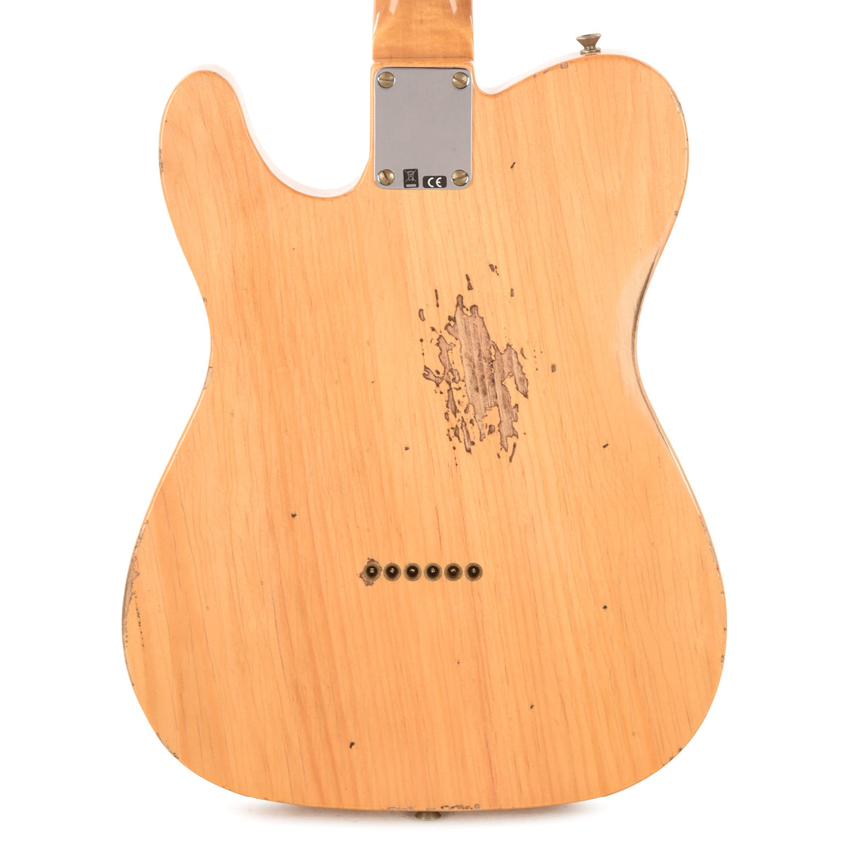 Fender Custom Shop 1950 Pine Esquire Relic Aged Nocaster Blonde - View 3 | MusicMarket