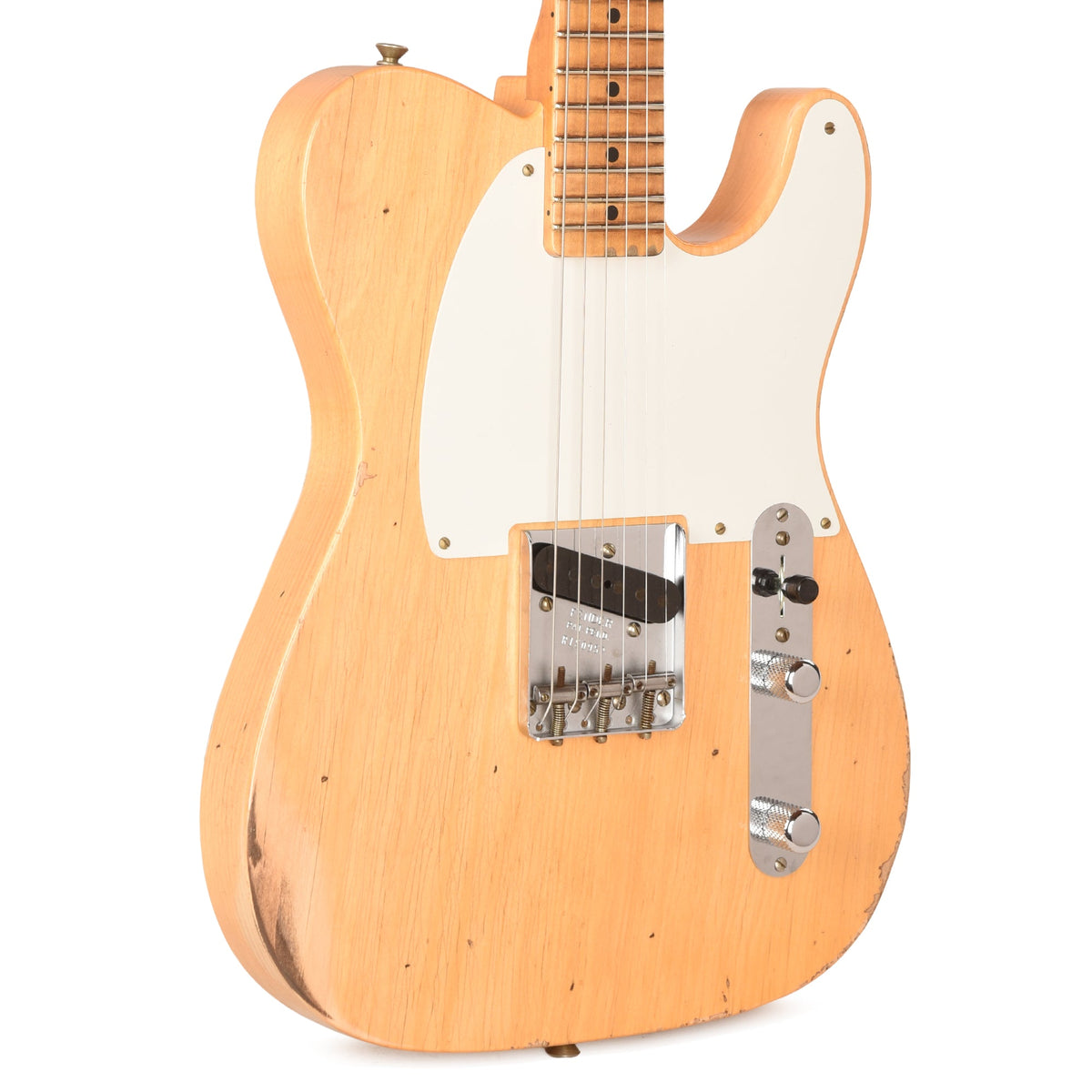 Fender Custom Shop 1950 Pine Esquire Relic Aged Nocaster Blonde - MusicMarket