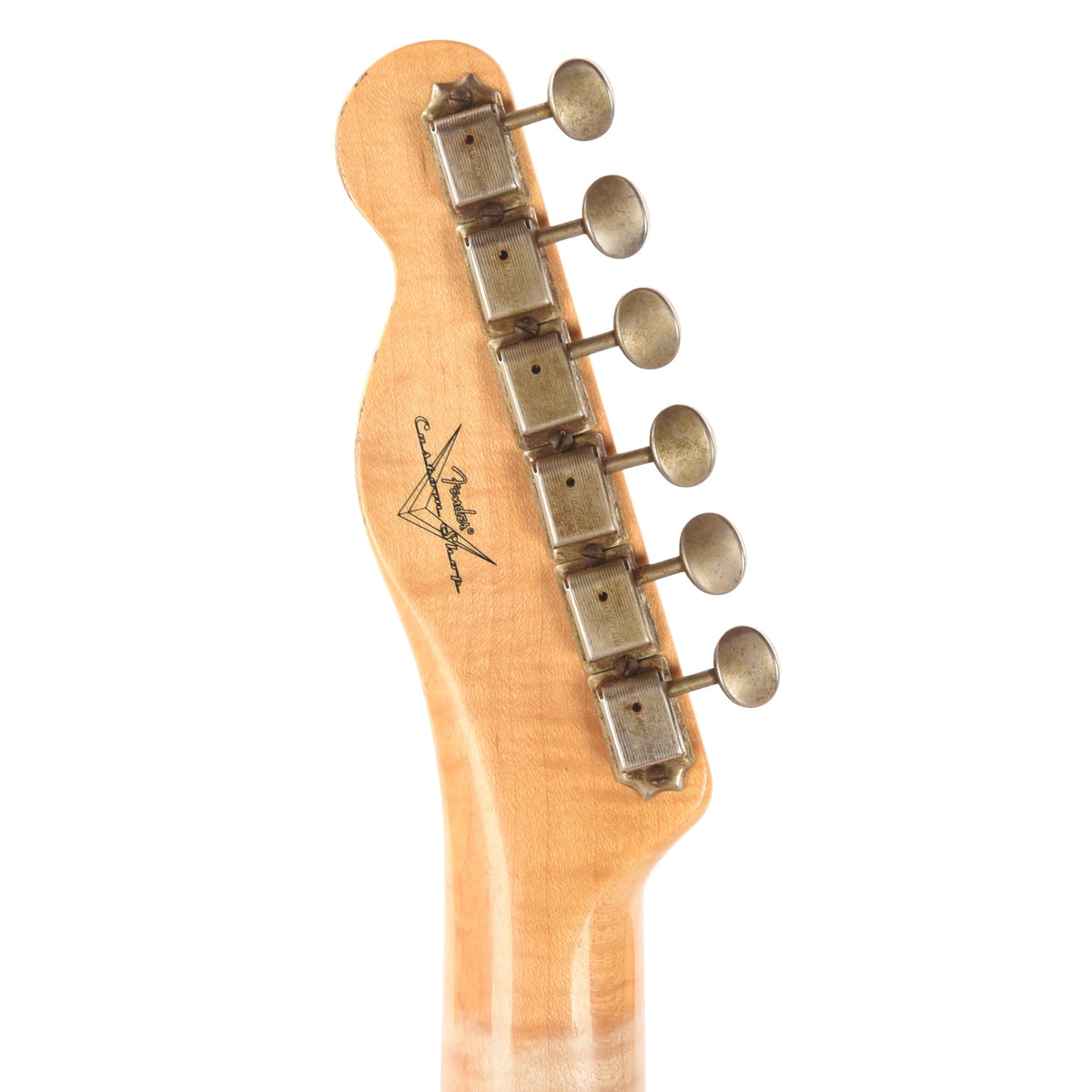 Fender Custom Shop 1950 Pine Esquire Relic Aged Nocaster Blonde - View 7 | MusicMarket