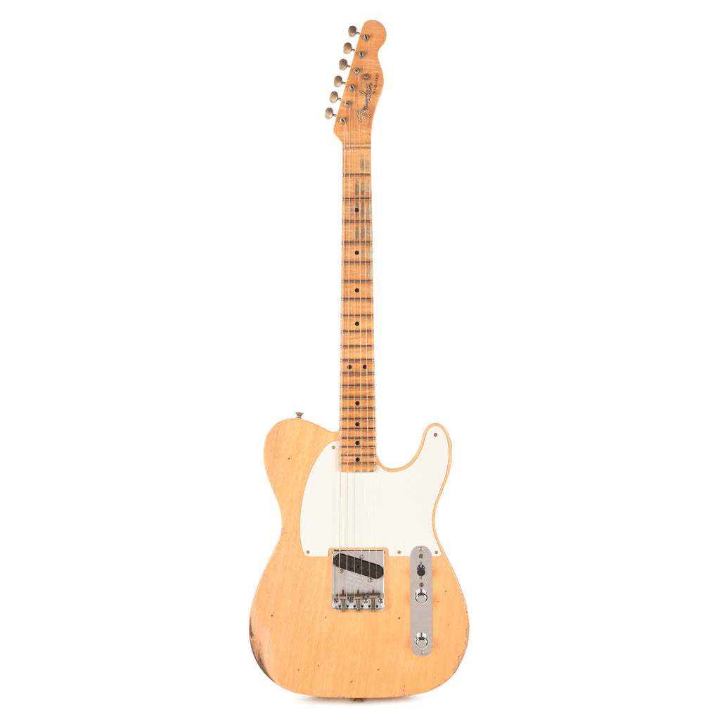 Fender Custom Shop 1950 Pine Esquire Relic Aged Nocaster Blonde - View 4 | MusicMarket