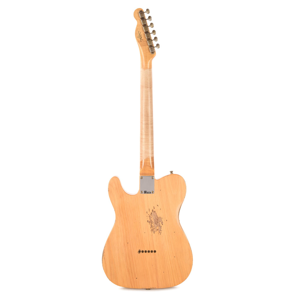 Fender Custom Shop 1950 Pine Esquire Relic Aged Nocaster Blonde - View 5 | MusicMarket