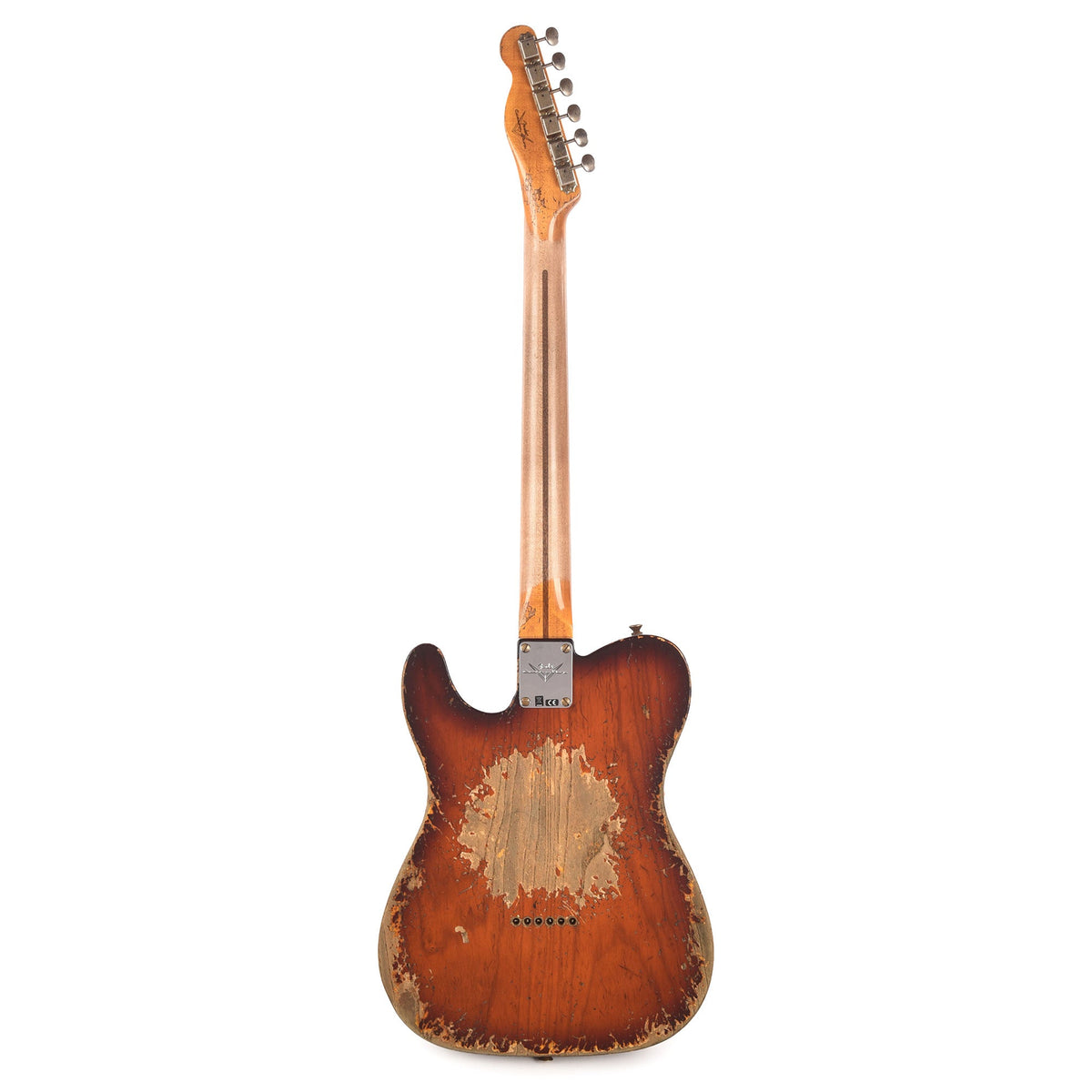Fender Custom Shop 1952 Telecaster Faded Violin Burst Super Heavy Relic w/Hand-Wound '50/'51 Blackguard Pickups -