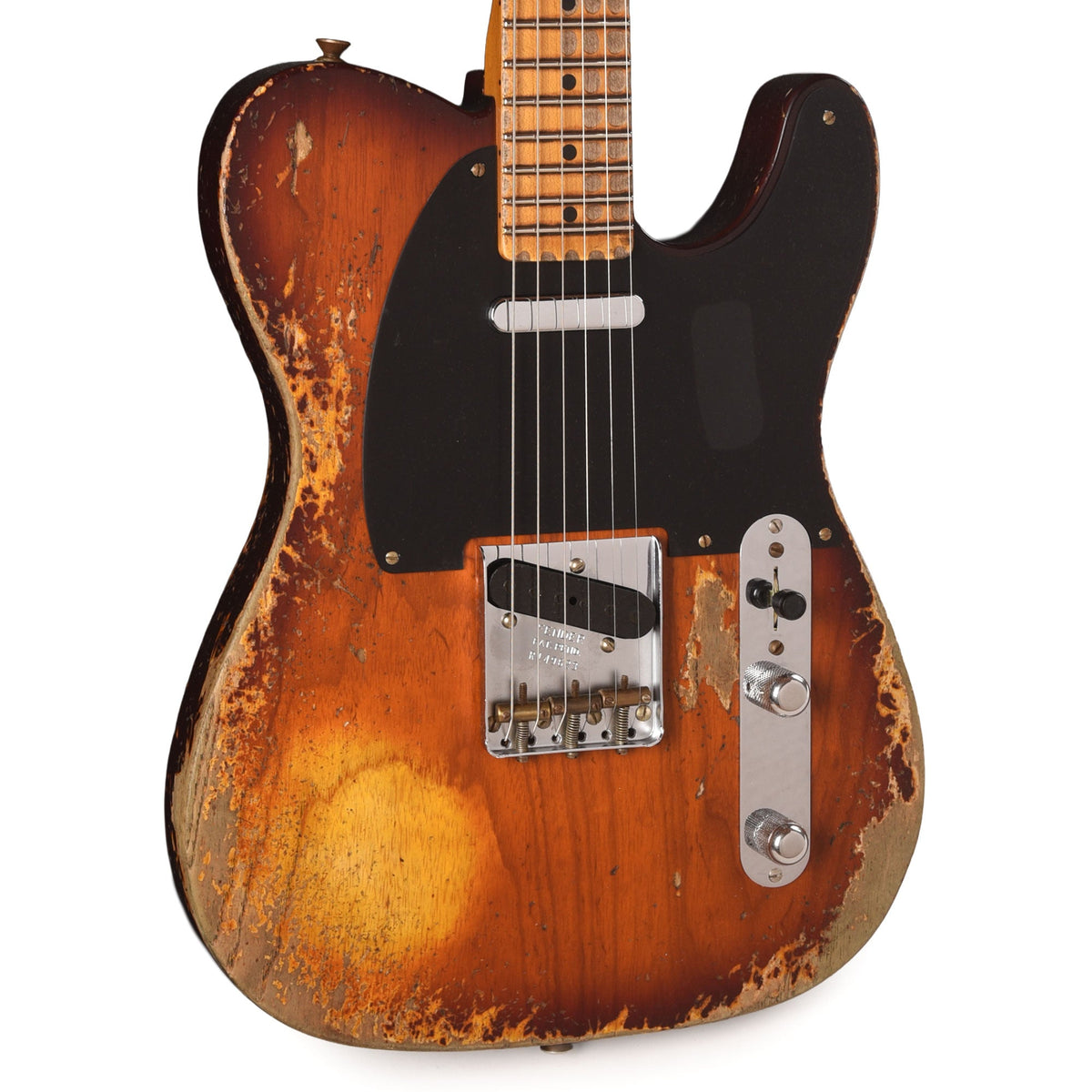 Fender Custom Shop 1952 Telecaster Faded Violin Burst Super Heavy Relic w/Hand-Wound '50/'51 Blackguard Pickups -