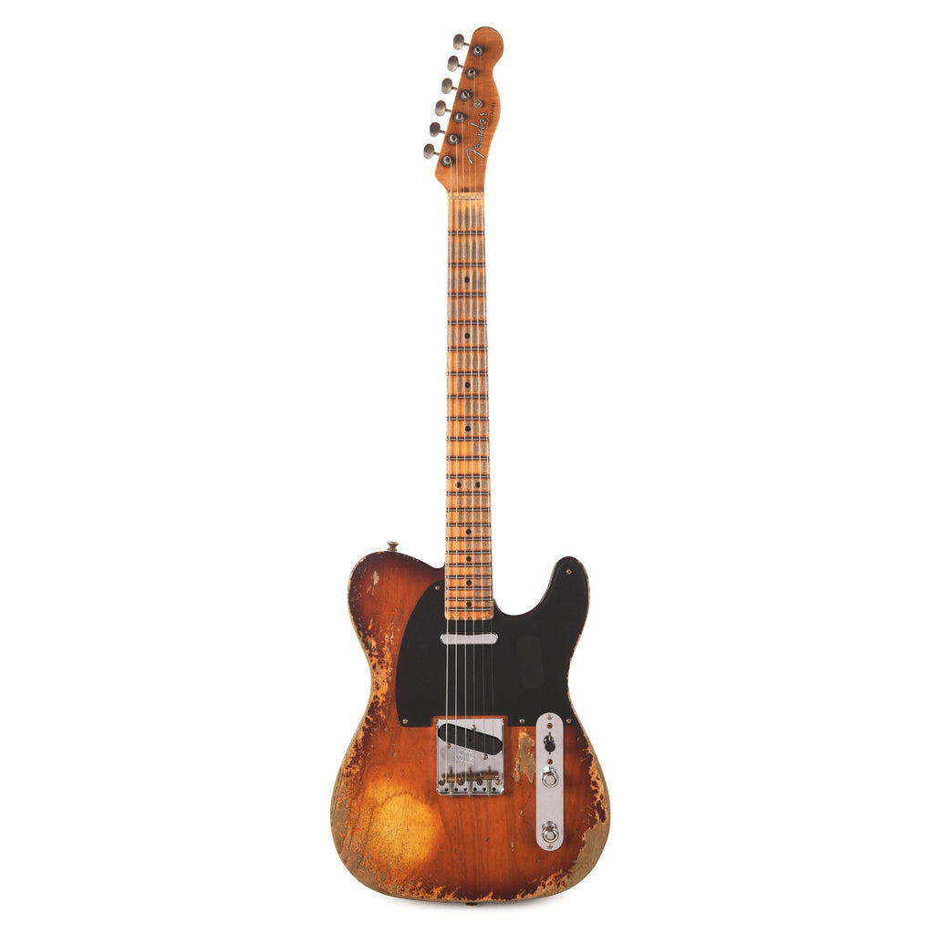 Fender Custom Shop 1952 Telecaster Faded Violin Burst Super Heavy Relic w/Hand-Wound '50/'51 Blackguard Pickups -