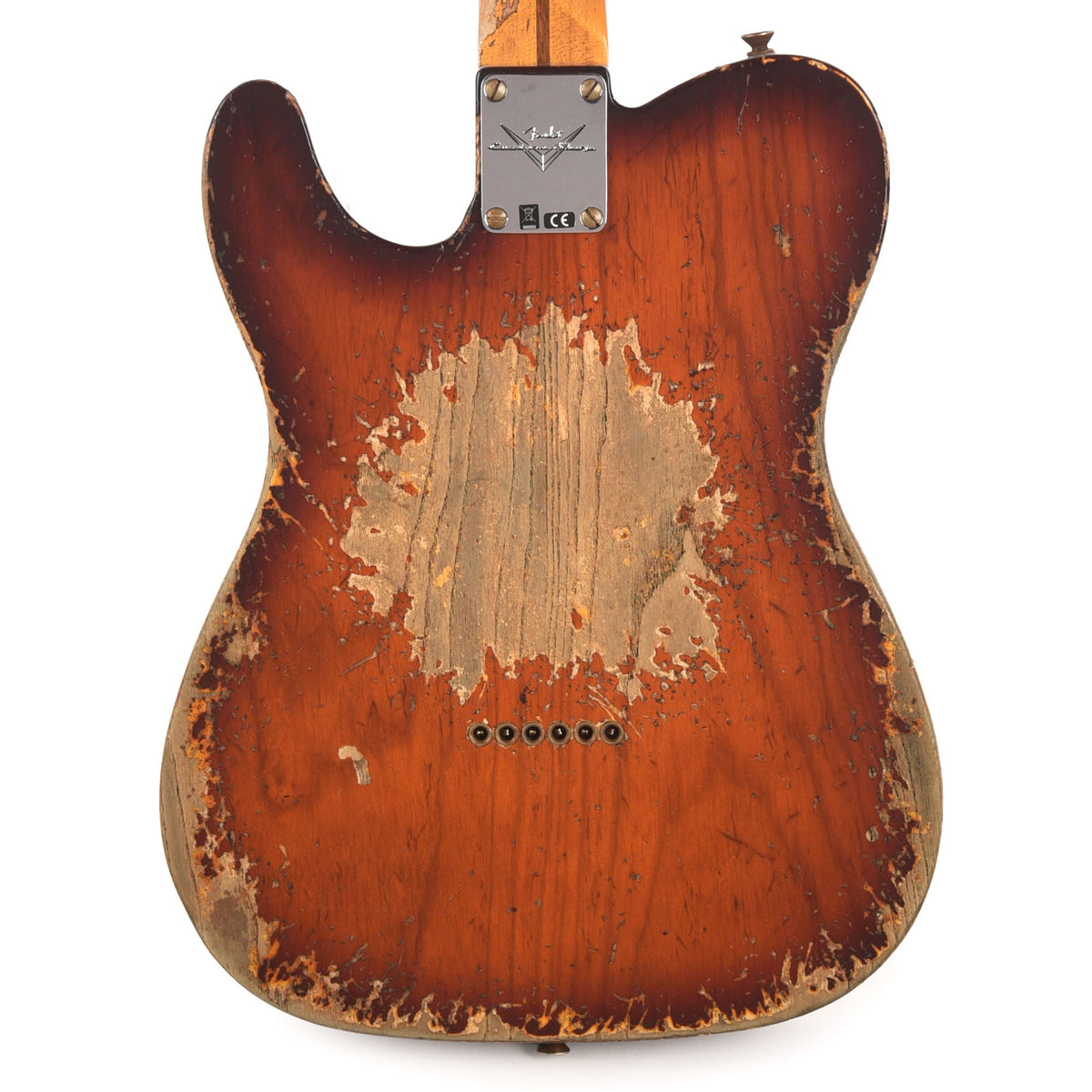 Fender Custom Shop 1952 Telecaster Faded Violin Burst Super Heavy Relic w/Hand-Wound '50/'51 Blackguard Pickups -
