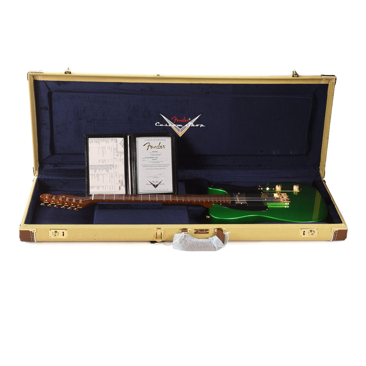 Fender Custom Shop 1952 Telecaster HS "Chicago Special" NOS 7up Green - View 8 | MusicMarket