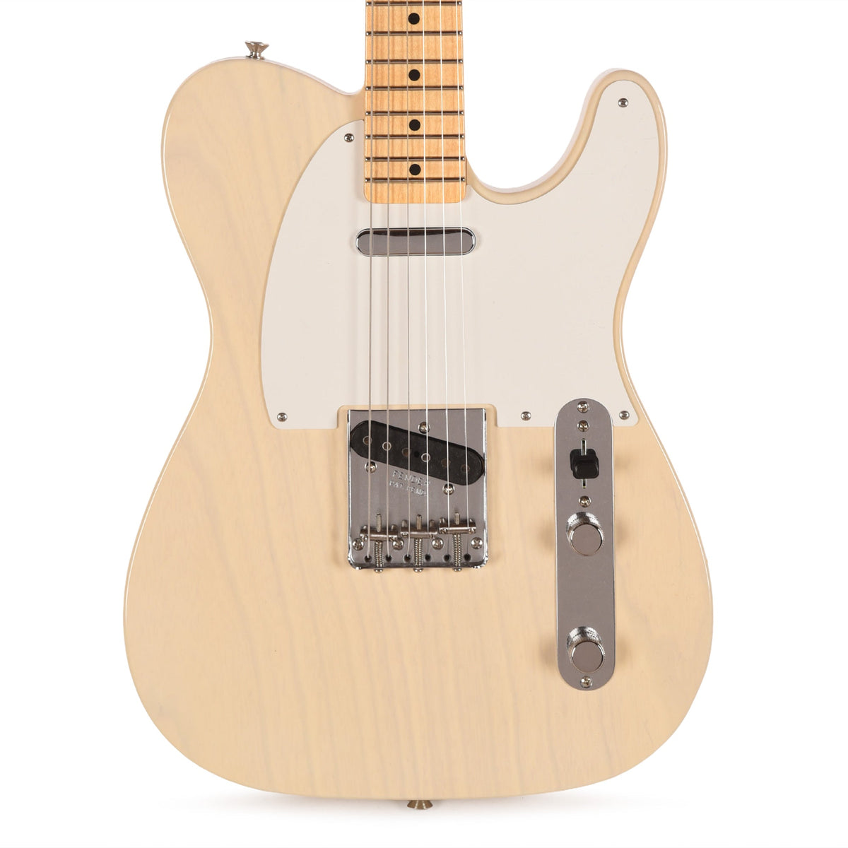 Fender Custom Shop 1955 Telecaster "Chicago Special" Deluxe Closet Classic Super Aged White Blonde - View 2 |