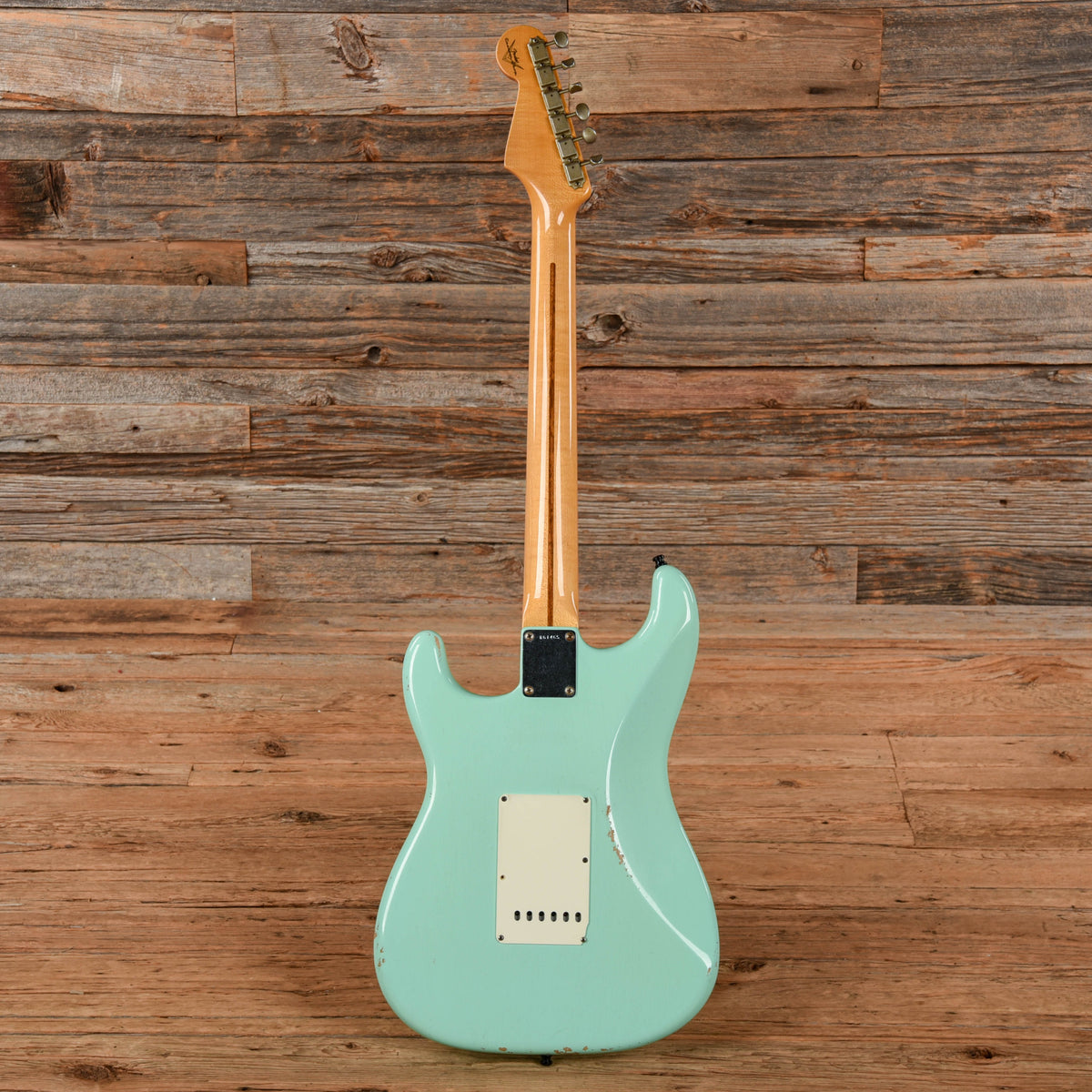 Fender Custom Shop 1956 Stratocaster Relic Seafoam Green 2011 - View 5 | MusicMarket