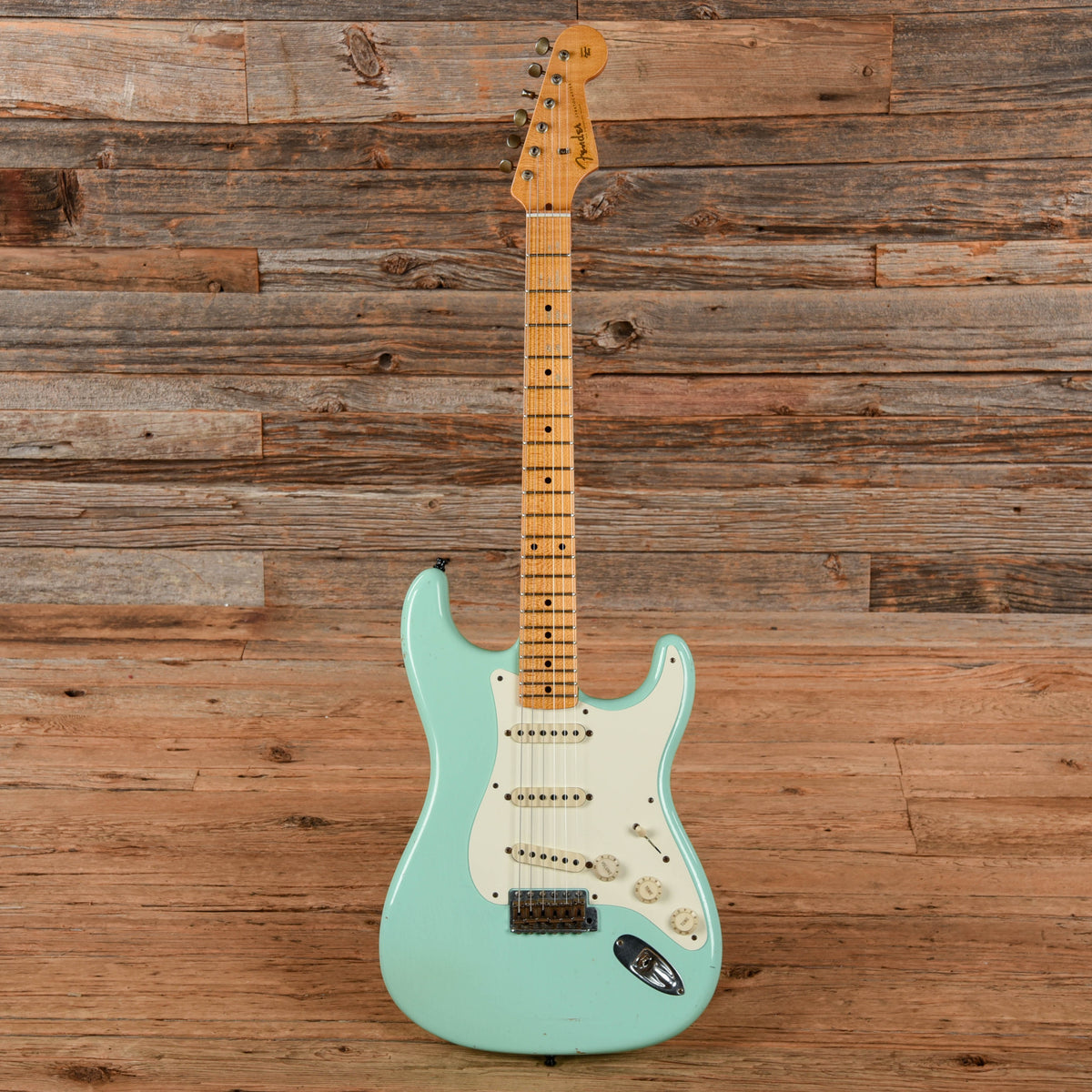 Fender Custom Shop 1956 Stratocaster Relic Seafoam Green 2011 - View 4 | MusicMarket