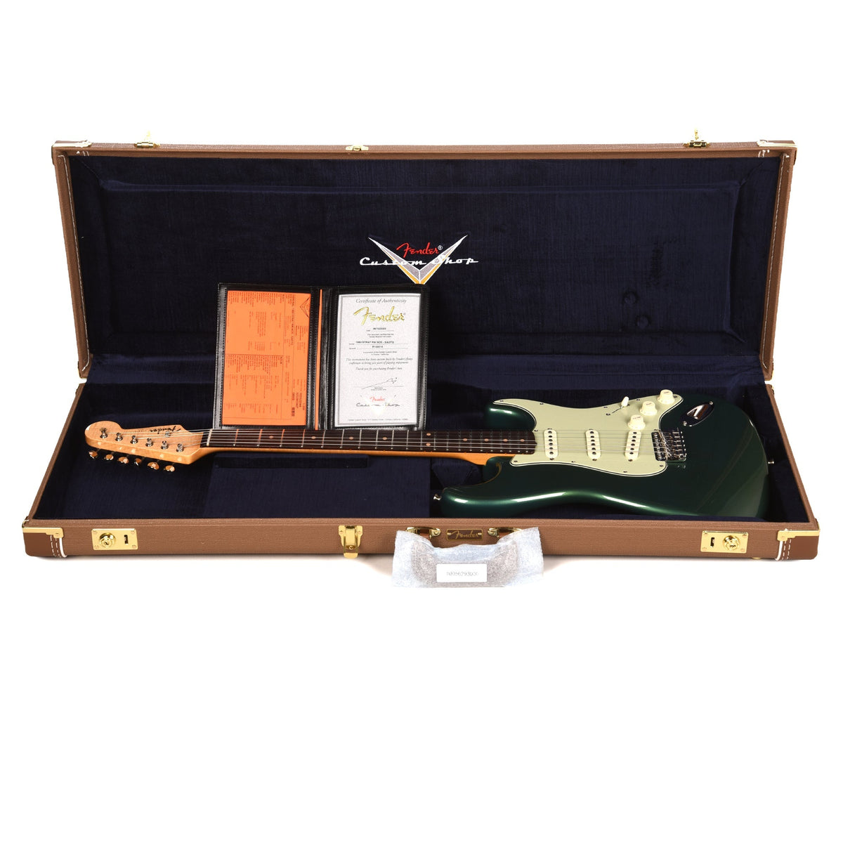 Fender Custom Shop 1960 Stratocaster "Chicago Special" NOS Super Aged Ocean Turquoise - View 8 | MusicMarket