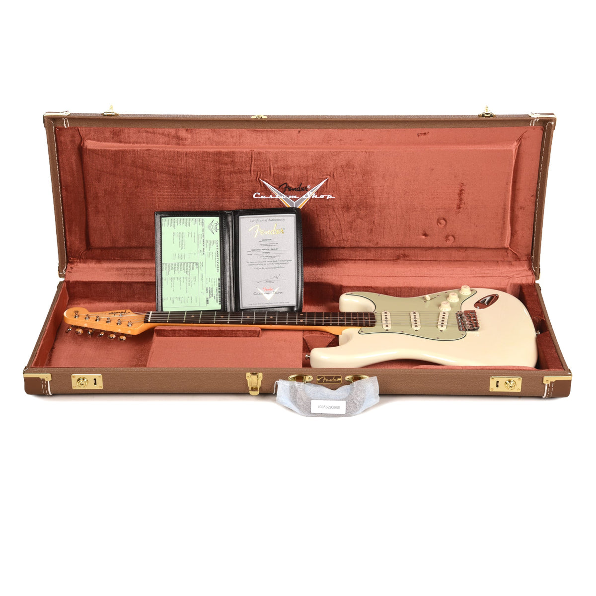 Fender Custom Shop 1960 Stratocaster "Chicago Special" NOS Super Aged Olympic White - View 7 | MusicMarket