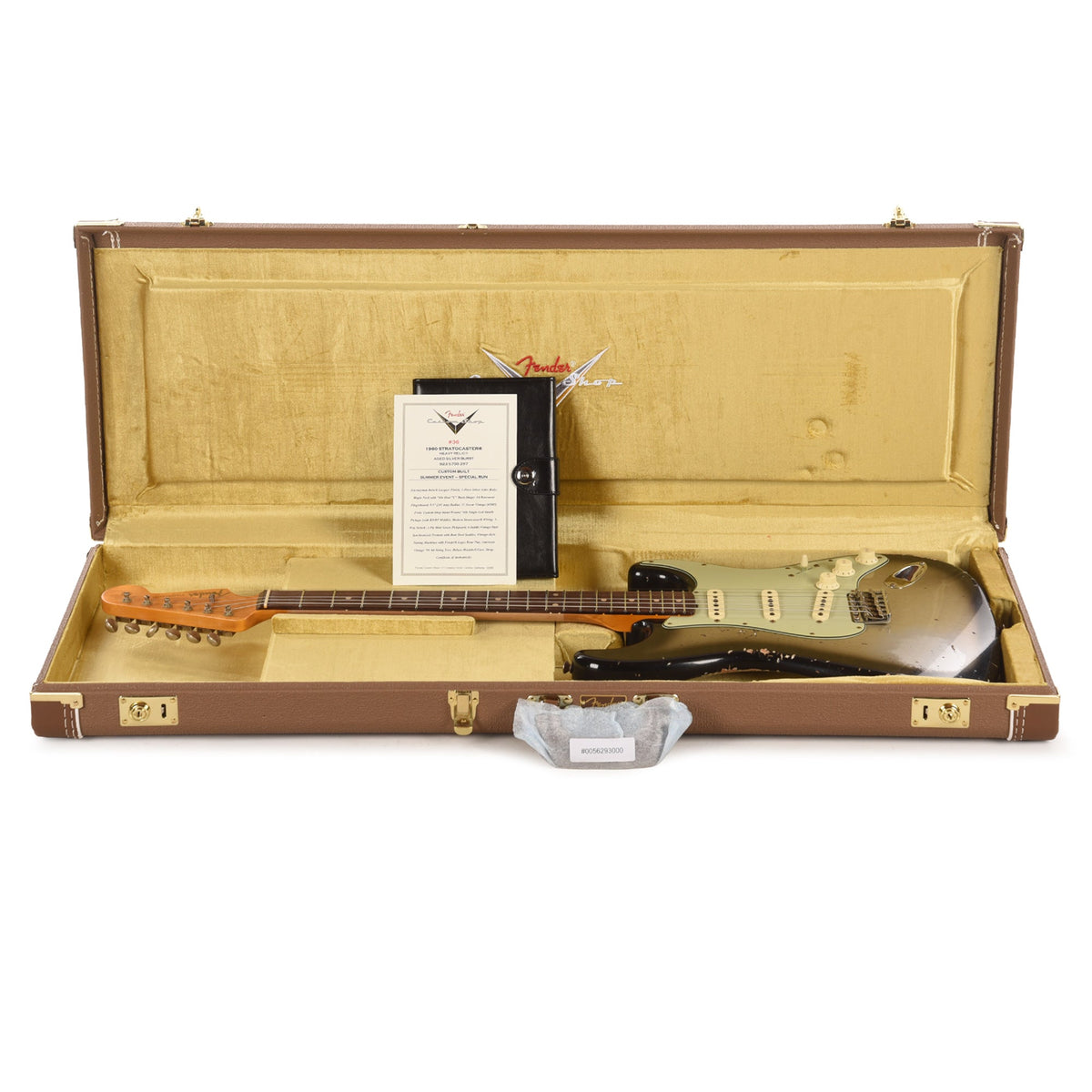 Fender Custom Shop 1960 Stratocaster Journeyman Relic Aged Silverburst - View 8 | MusicMarket