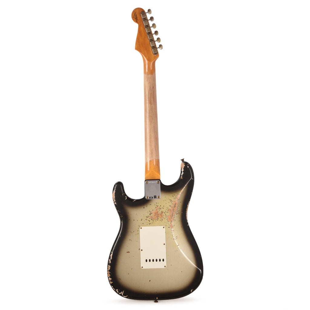 Fender Custom Shop 1960 Stratocaster Journeyman Relic Aged Silverburst - View 5 | MusicMarket