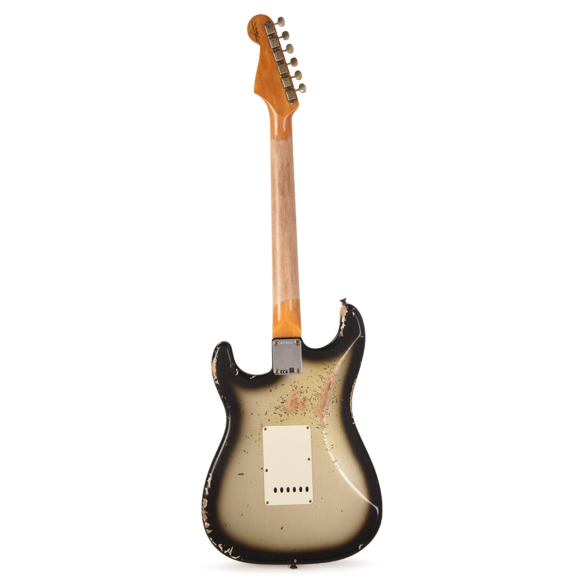 Fender Custom Shop 1960 Stratocaster Journeyman Relic Aged Silverburst - View 5 | MusicMarket