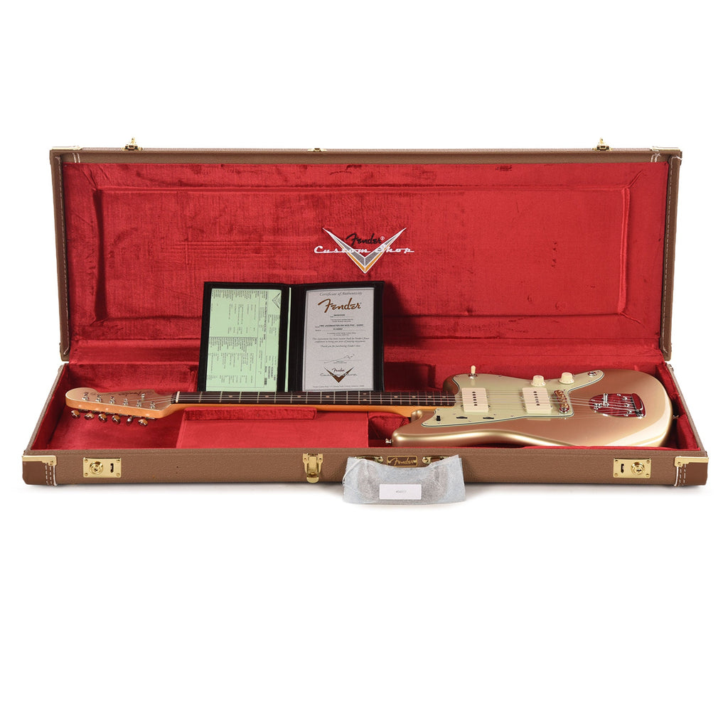Fender Custom Shop 1962 Jazzmaster "Chicago Special" NOS Super Aged Inca Silver - View 8 | MusicMarket