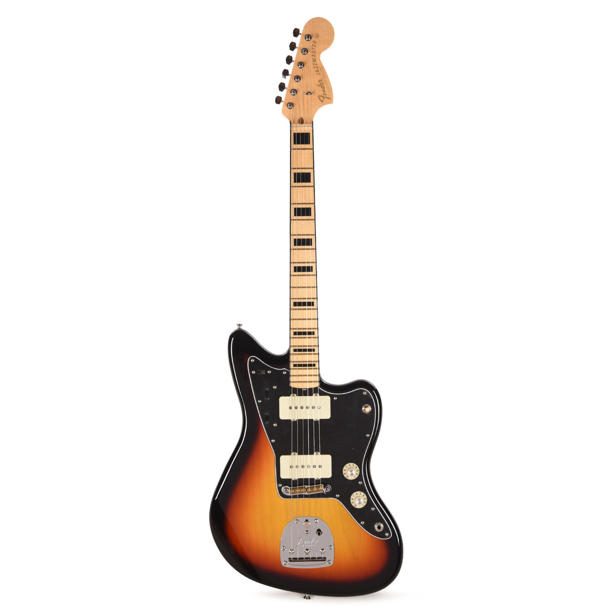 Fender Custom Shop 1970 Jazzmaster "Chicago Special" NOS Super Faded Target 3-Color Sunburst - View 4 | MusicMarket