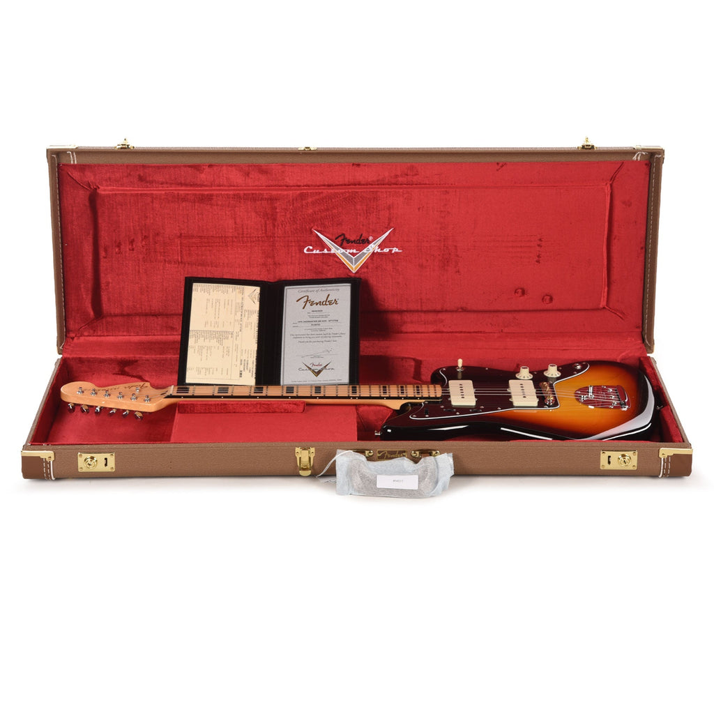 Fender Custom Shop 1970 Jazzmaster "Chicago Special" NOS Super Faded Target 3-Color Sunburst - View 8 | MusicMarket