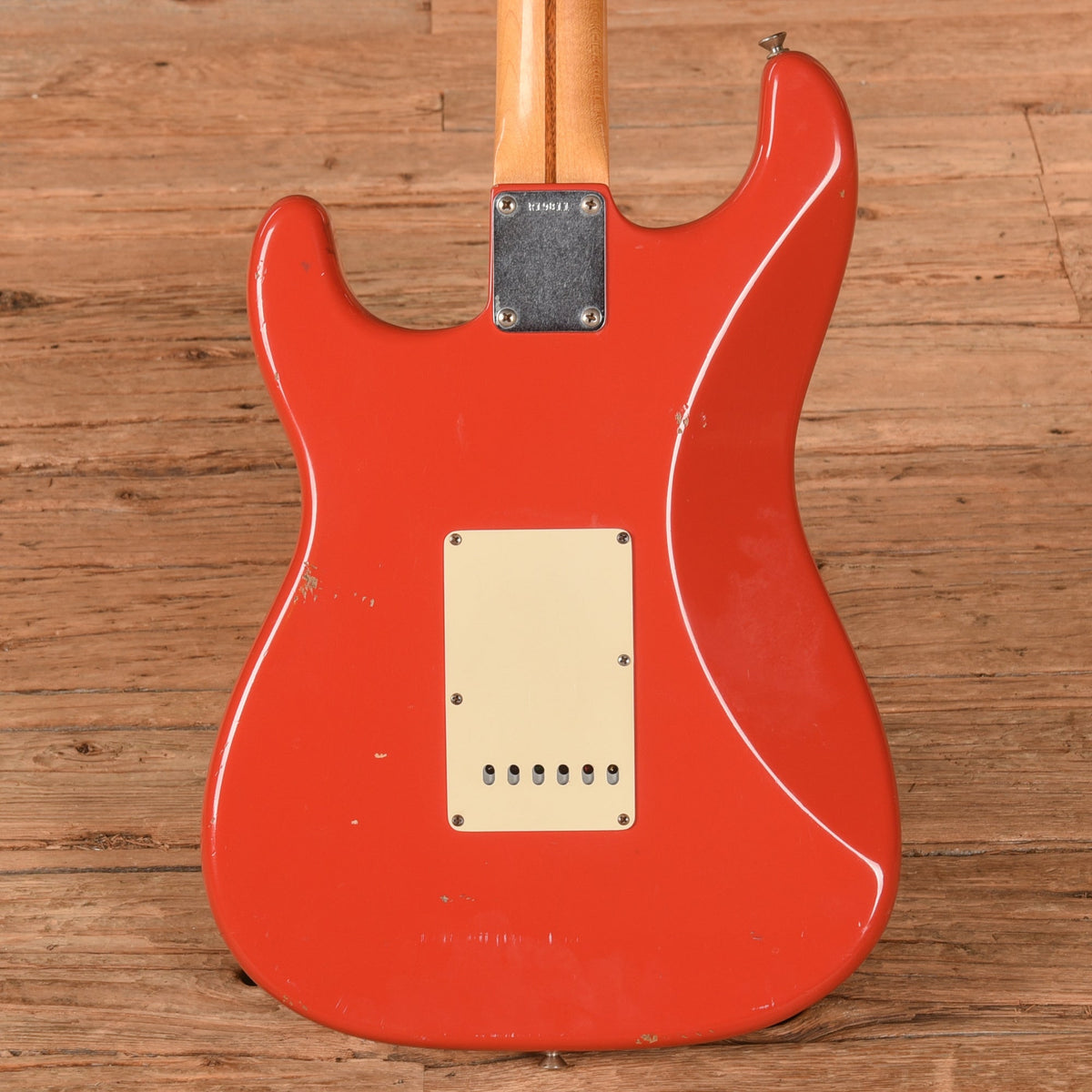 Fender Custom Shop '56 Stratocaster Relic Fiesta Red 2004 - View 3 | MusicMarket