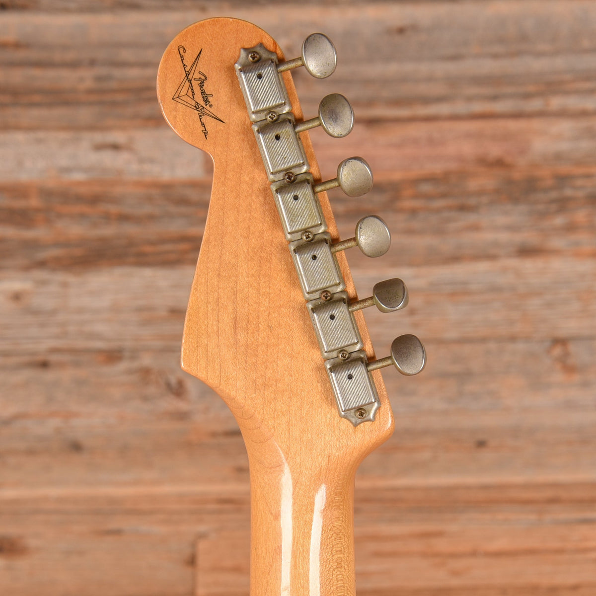 Fender Custom Shop '56 Stratocaster Relic Fiesta Red 2004 - View 7 | MusicMarket