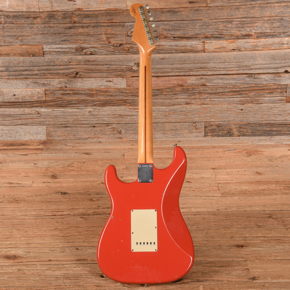 Fender Custom Shop '56 Stratocaster Relic Fiesta Red 2004 - View 5 | MusicMarket