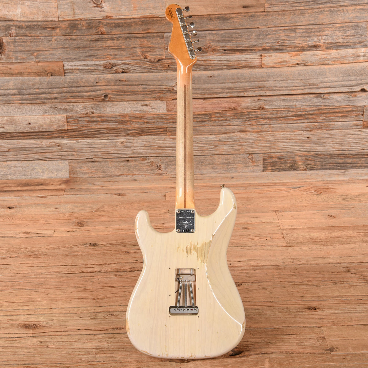 Fender Custom Shop '59 Stratocaster Heavy Relic Blonde 2018 - View 5 | MusicMarket