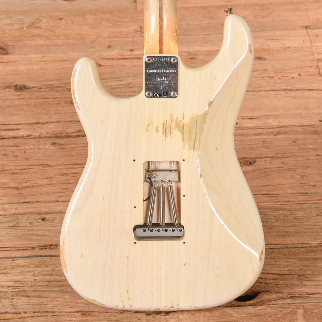 Fender Custom Shop '59 Stratocaster Heavy Relic Blonde 2018 - View 3 | MusicMarket