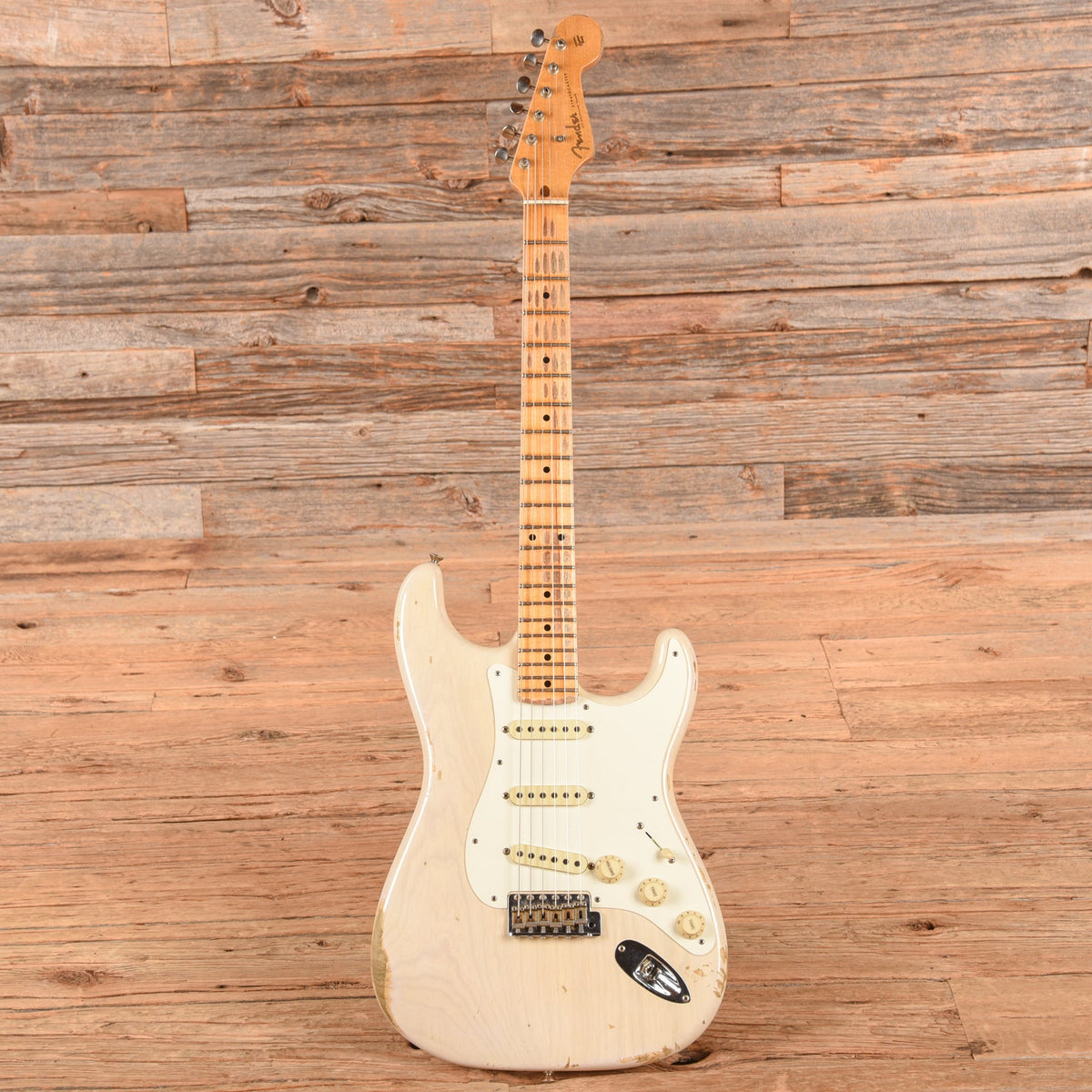 Fender Custom Shop '59 Stratocaster Heavy Relic Blonde 2018 - View 4 | MusicMarket