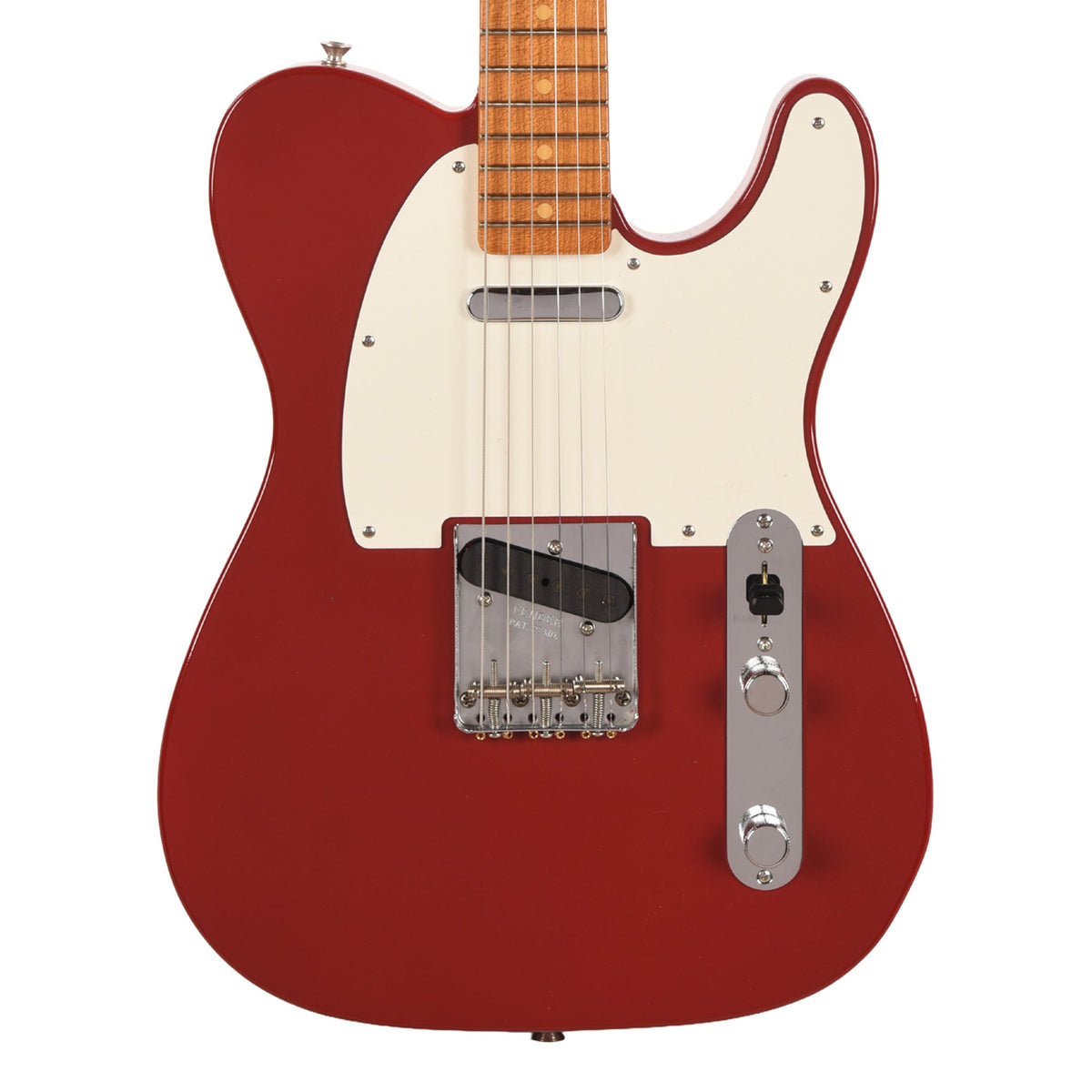 Fender Custom Shop '59 Telecaster Deluxe Closet Classic Dakota Red Master Built by David Brown - View 2 | MusicMarket