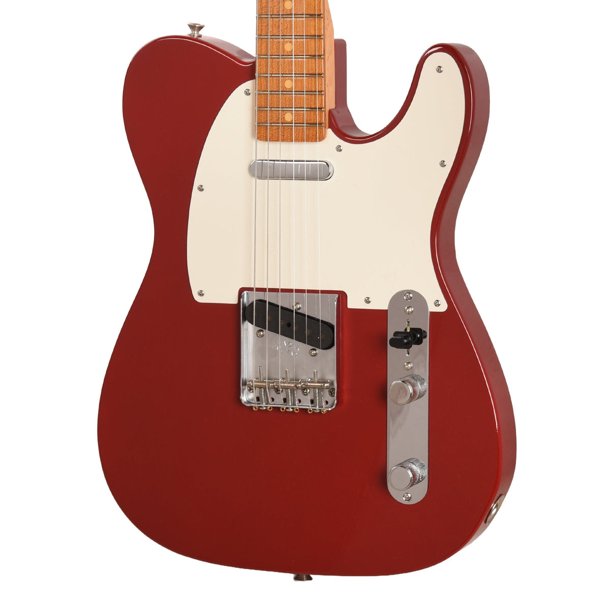 Fender Custom Shop '59 Telecaster Deluxe Closet Classic Dakota Red Master Built by David Brown - View 3 | MusicMarket