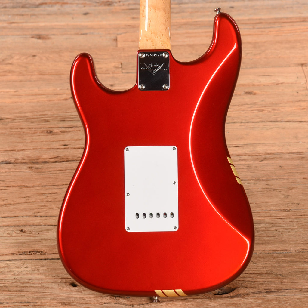 Fender Custom Shop '62 Stratocaster NOS Apprentice Built by Dan Gonzalez Red w/ Competition Stripes 2024 - View 3