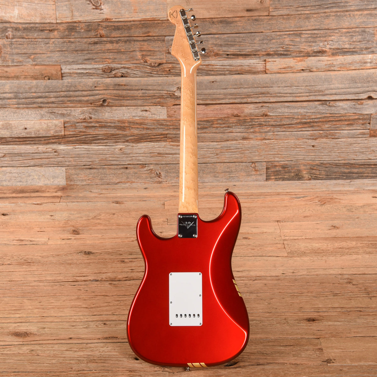 Fender Custom Shop '62 Stratocaster NOS Apprentice Built by Dan Gonzalez Red w/ Competition Stripes 2024 - View 5