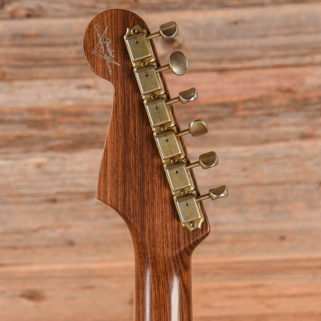 Fender Custom Shop '63 Stratocaster Reissue w/ Rosewood Neck Journeyman Relic Black 2024 - View 7 | MusicMarket