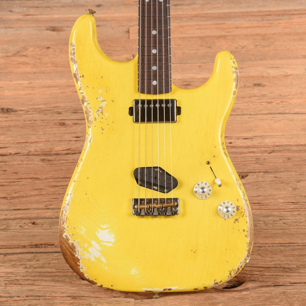 Fender Custom Shop '66 Stratocaster HS Heavy Relic Aged Graffiti Yellow 2025 - MusicMarket