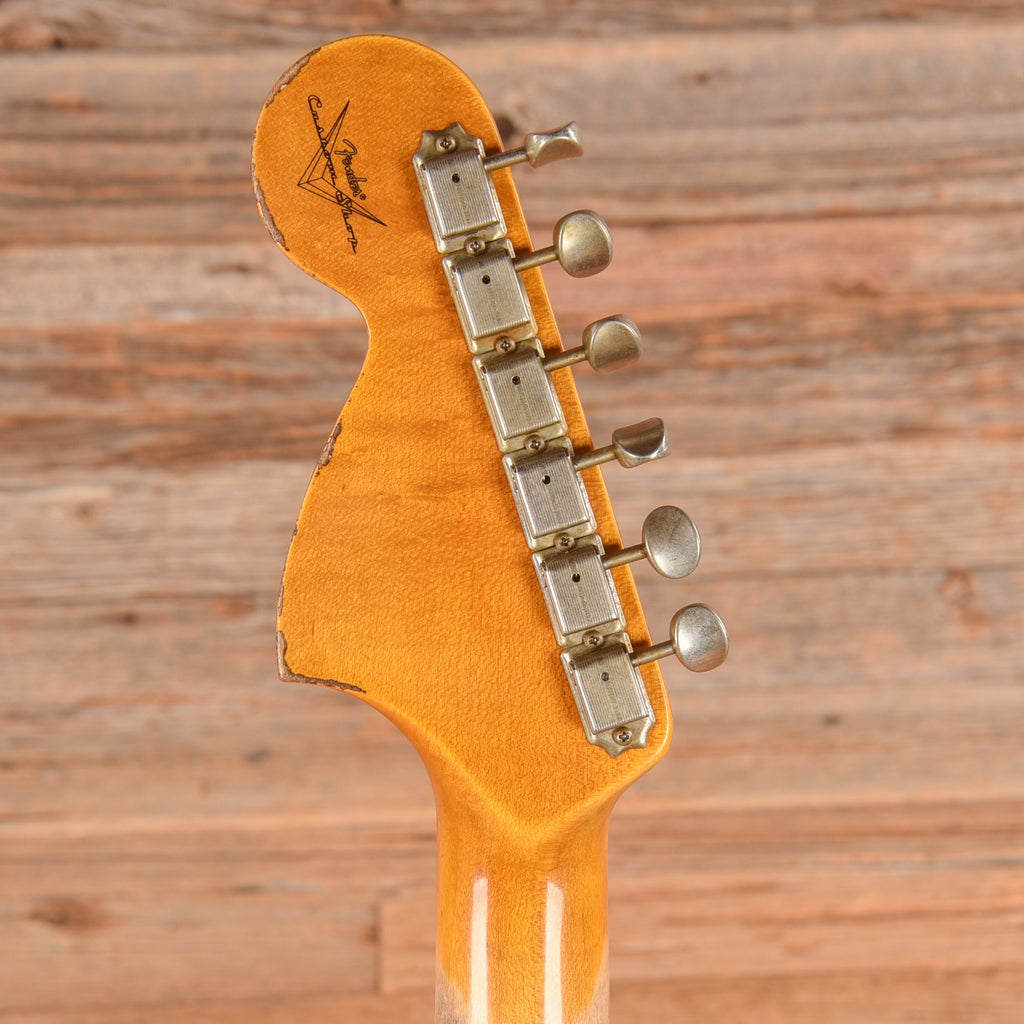 Fender Custom Shop '66 Stratocaster HS Heavy Relic Aged Graffiti Yellow 2025 - View 7 | MusicMarket