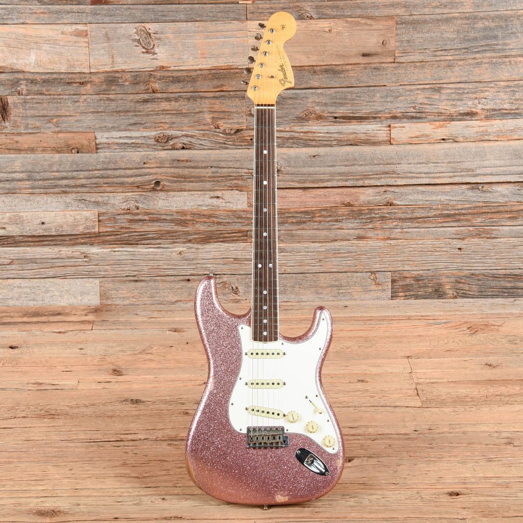 Fender Custom Shop '67 Stratocaster Reissue Relic Champagne Sparkle 2017 - View 4 | MusicMarket