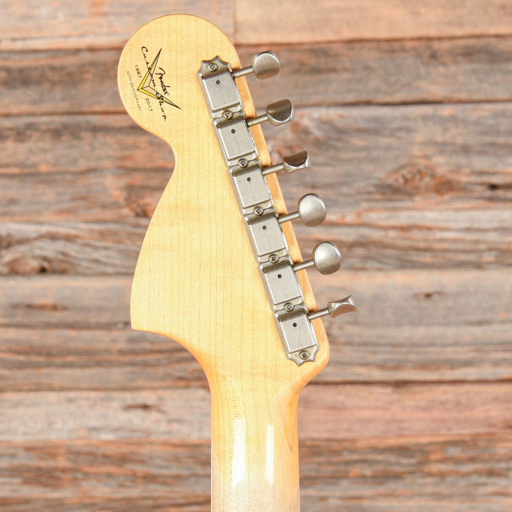 Fender Custom Shop '67 Stratocaster Reissue Relic Champagne Sparkle 2017 - View 7 | MusicMarket