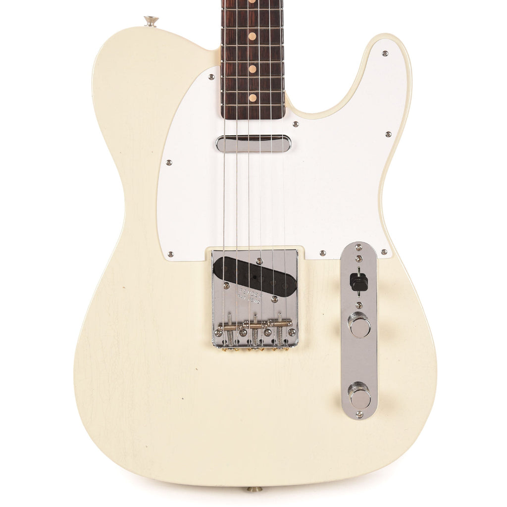 Fender Custom Shop Artist Jimmy Page Signature Telecaster Journeyman Relic White Blonde - View 2 | MusicMarket