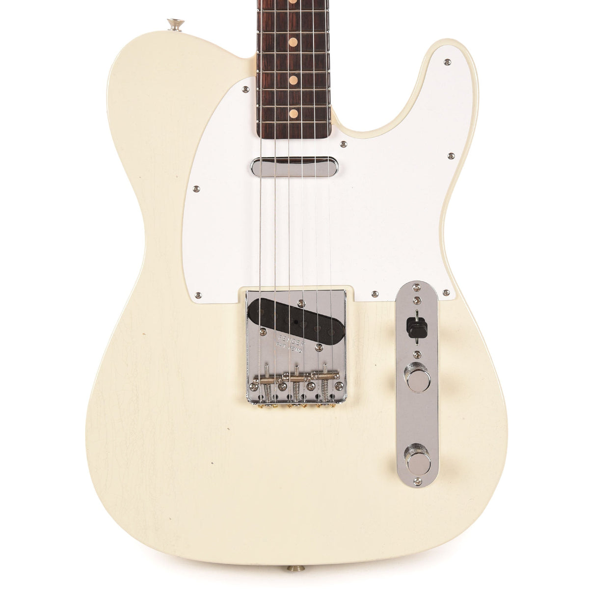 Fender Custom Shop Artist Jimmy Page Signature Telecaster Journeyman Relic White Blonde - View 2 | MusicMarket