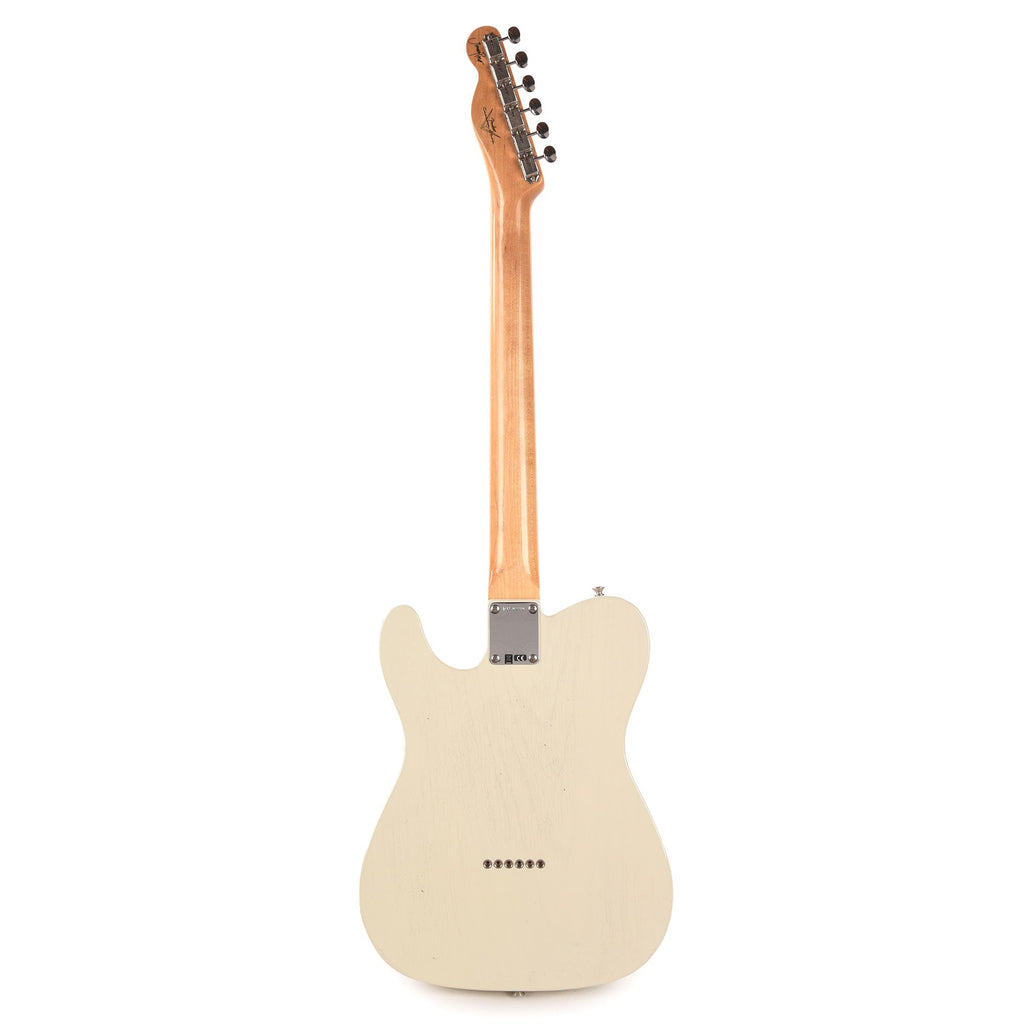 Fender Custom Shop Artist Jimmy Page Signature Telecaster Journeyman Relic White Blonde - View 5 | MusicMarket