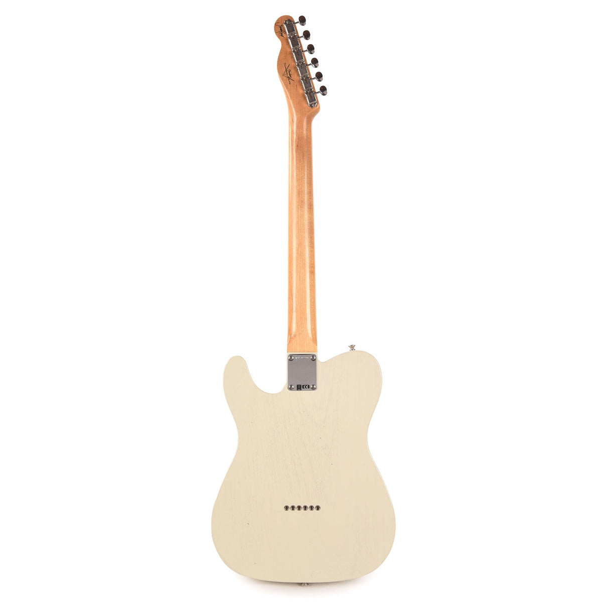 Fender Custom Shop Artist Jimmy Page Signature Telecaster Journeyman Relic White Blonde - View 5 | MusicMarket
