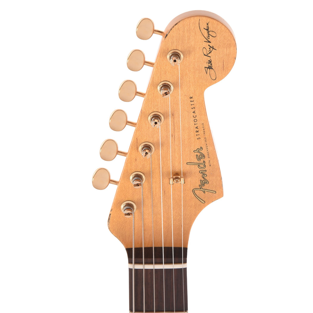 Fender Custom Shop Artist Stevie Ray Vaughan Signature Stratocaster Relic Faded 3-Color Sunburst - View 6 | MusicMarket