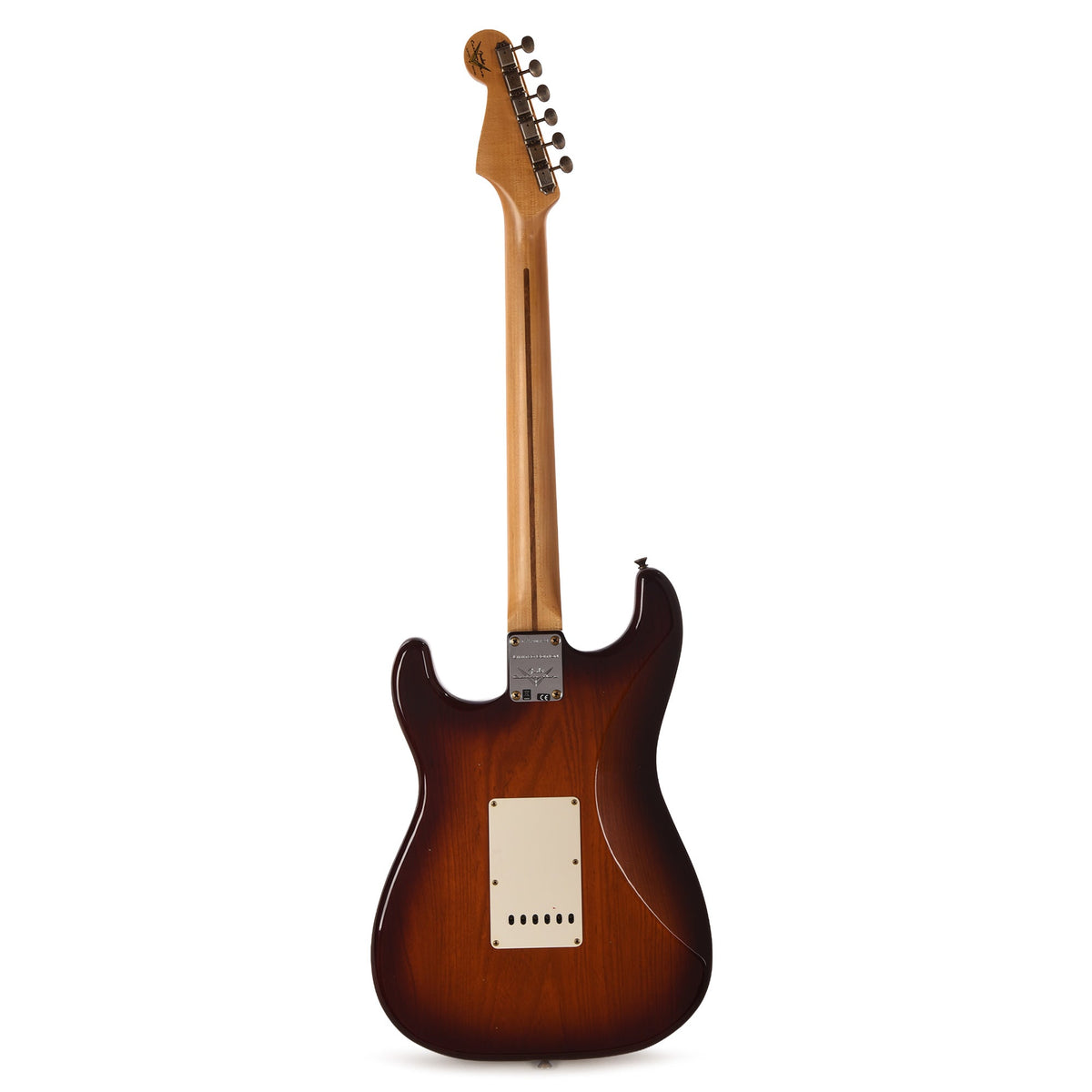 Fender Custom Shop Limited Edition 1956 Stratocaster Journeyman Relic Aged Violin Burst - View 5 | MusicMarket