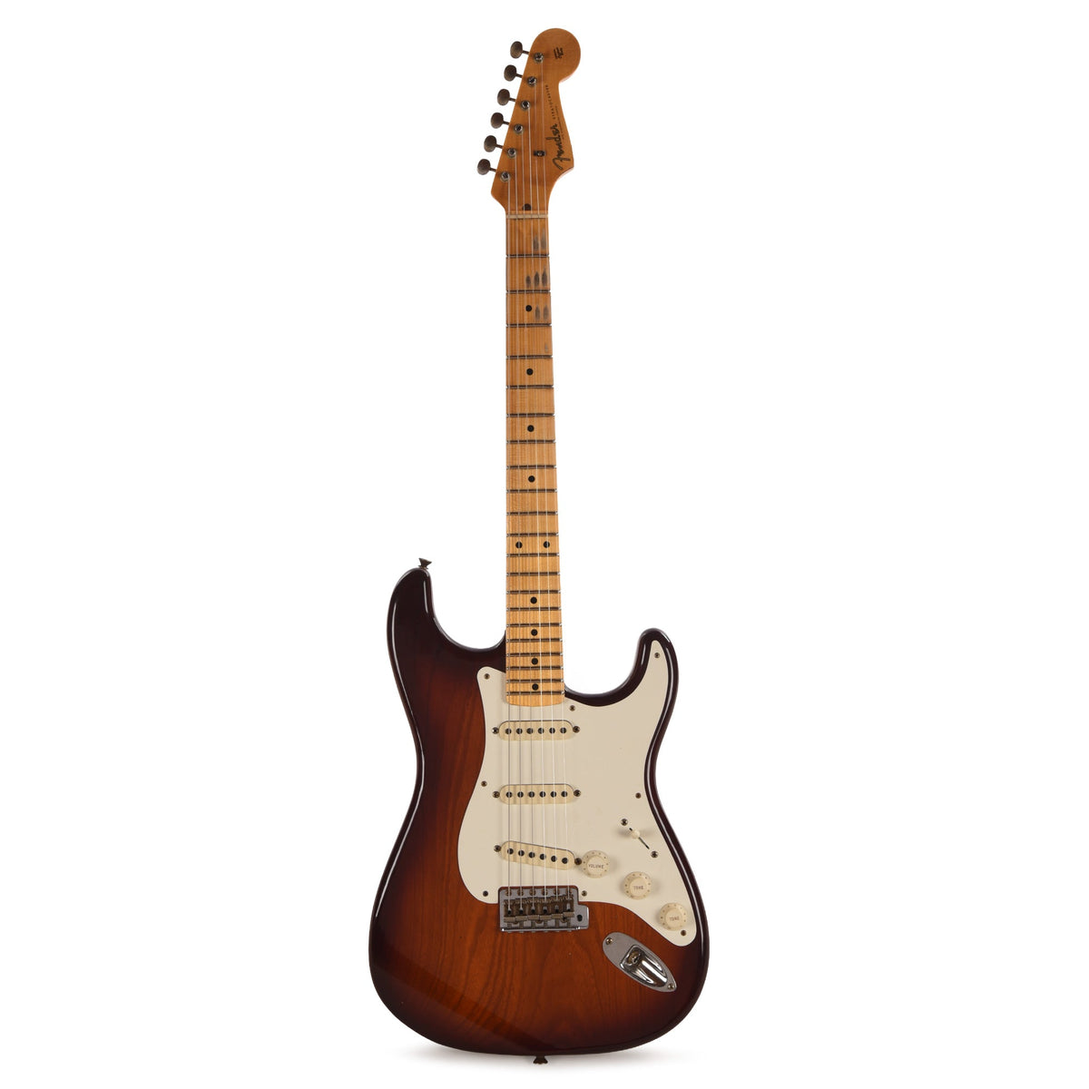 Fender Custom Shop Limited Edition 1956 Stratocaster Journeyman Relic Aged Violin Burst - View 4 | MusicMarket