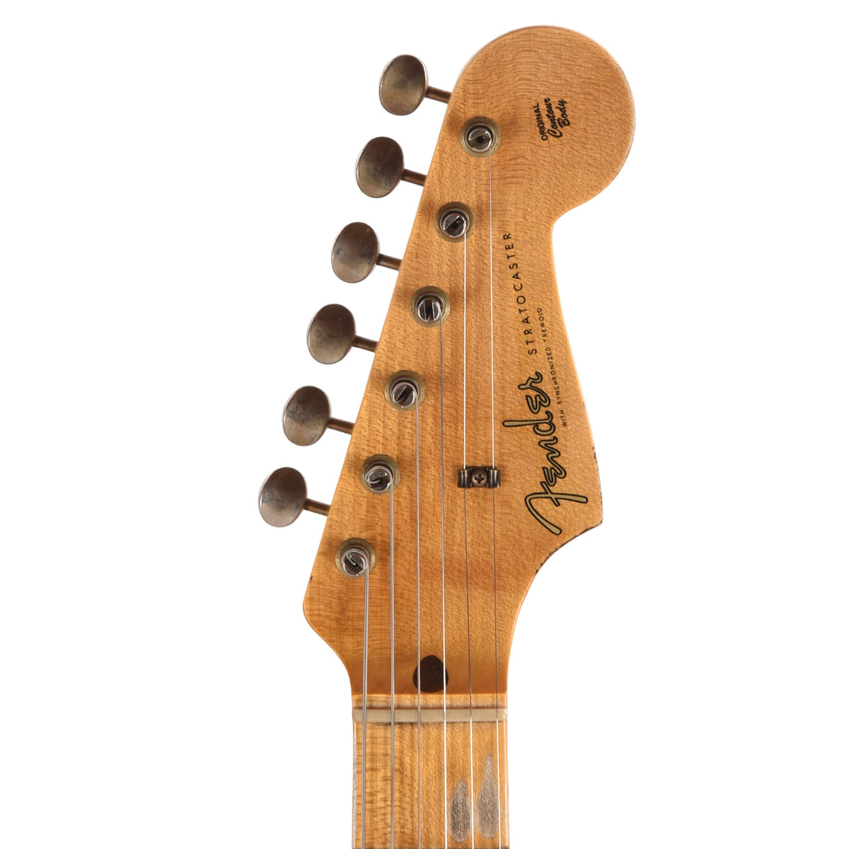 Fender Custom Shop Limited Edition 1956 Stratocaster Journeyman Relic Aged Violin Burst - View 6 | MusicMarket